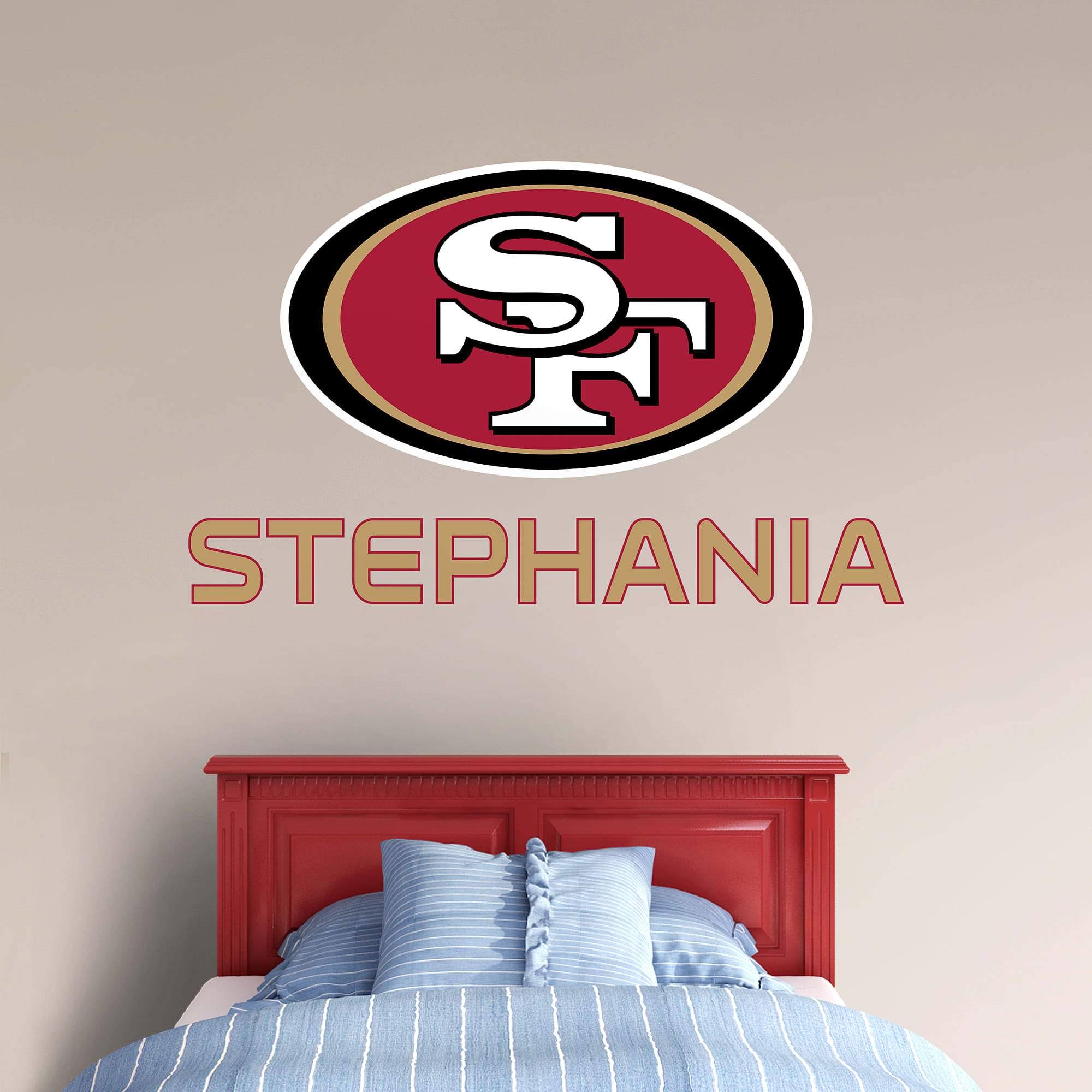 Gold 52x22W x 39.5x22H Wall Decal A74632