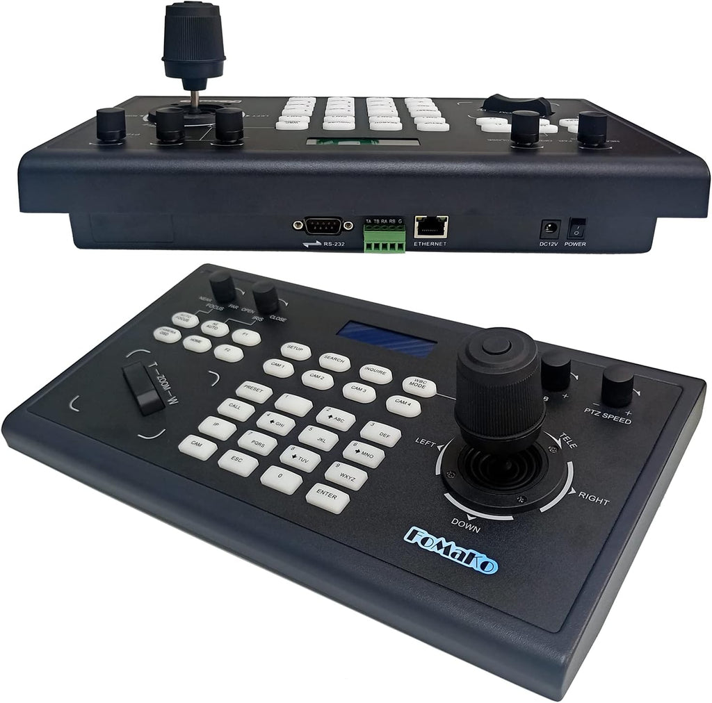 PTZ Camera Keyboard Controller with Joystick D201