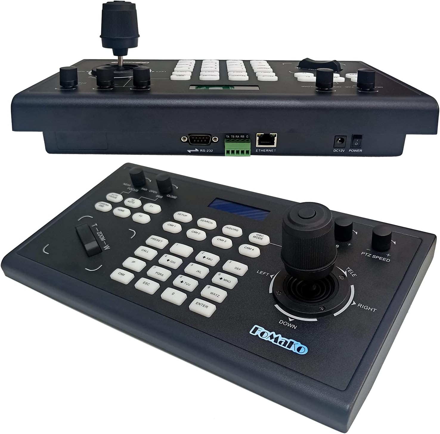 PTZ Camera Keyboard Controller with Joystick D201