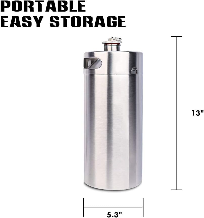 128OZ Stainless Steel Mini Keg K475