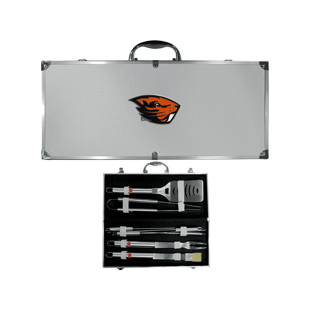 8 PC Stainless Steel BBQ Set with Metal Case M621