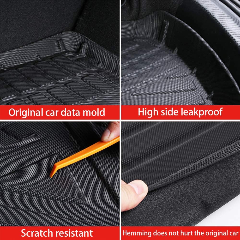 Black Heavy Duty Rubber Trunk Liner Tray O91341
