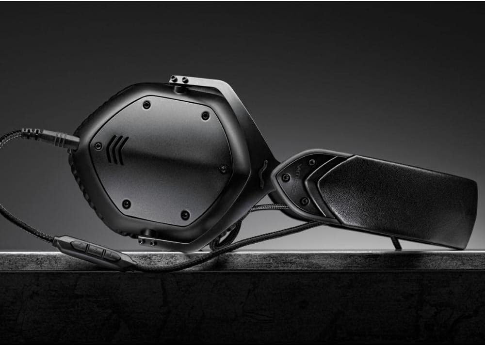 Matte Black Over-Ear Metal Headphone H320