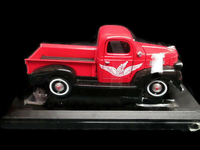 Red Coca Cola Plymouth Pickup Truck (1:24) Q332