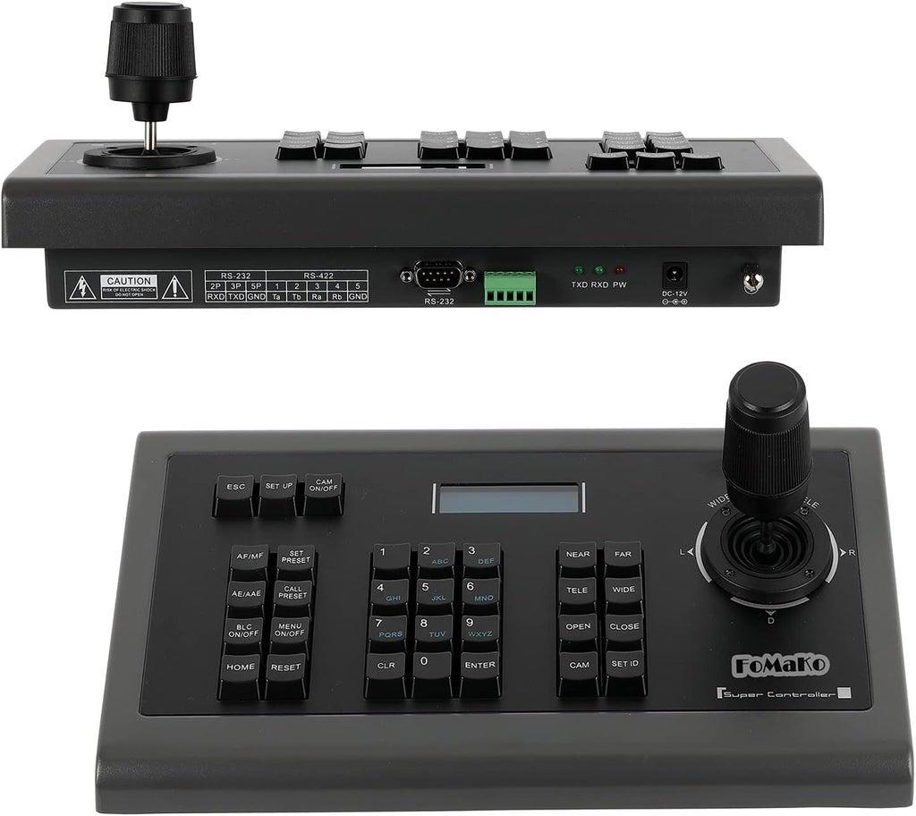 PTZ Camera Keyboard Controller with Joystick D201