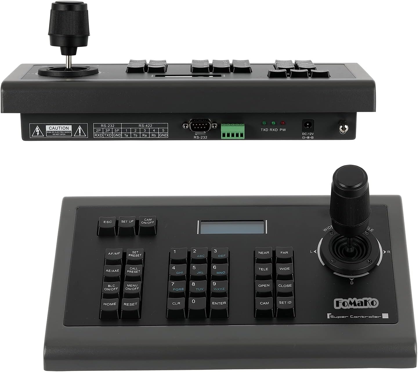 PTZ Camera Keyboard Controller with Joystick D201