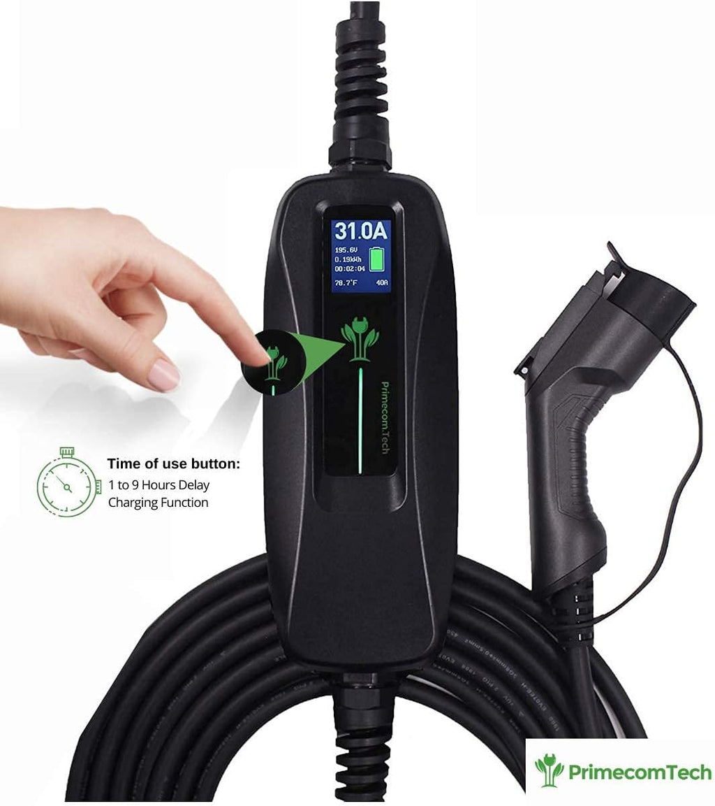 30 Feet Level 2 Electric Vehicle Charger 40 Amp G874332