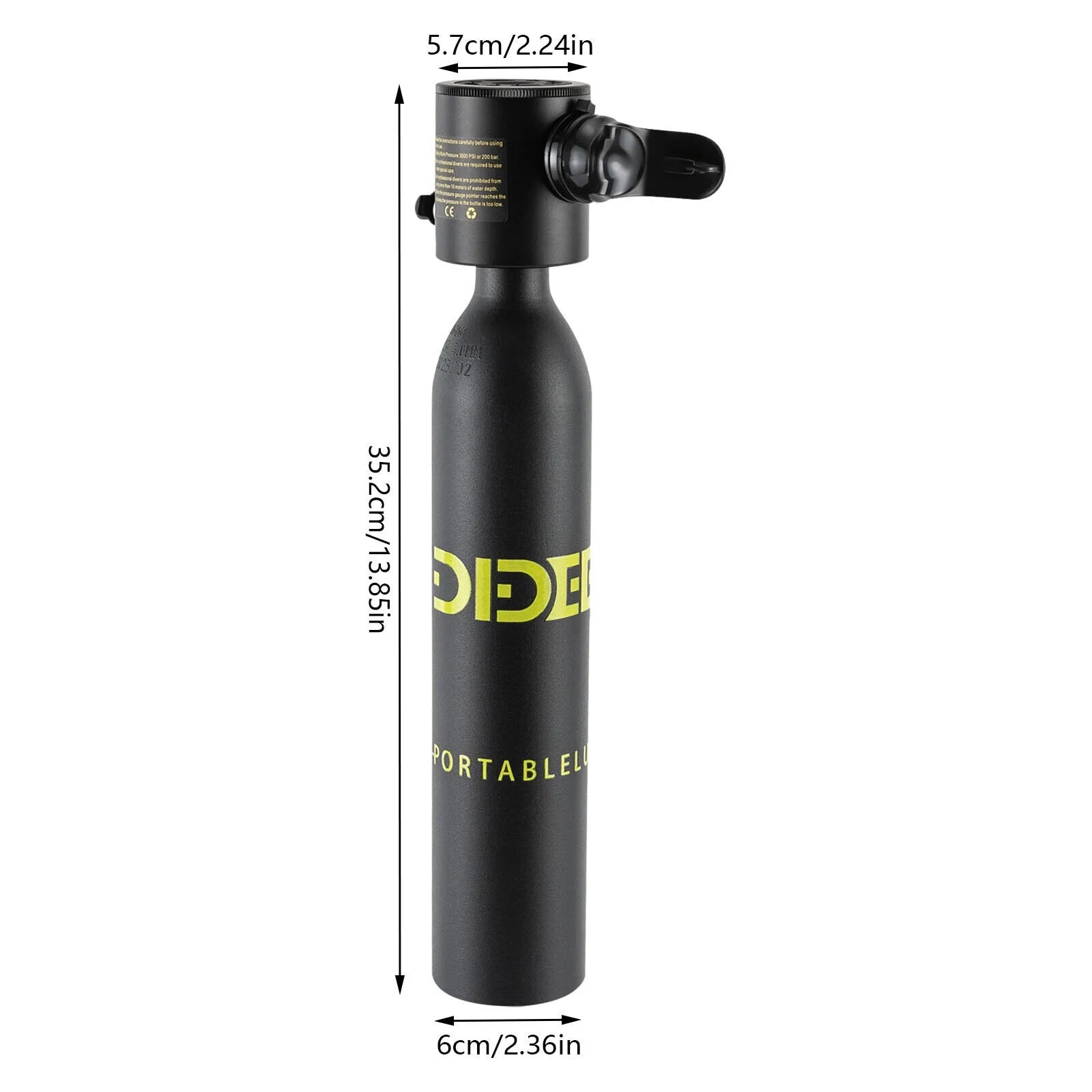 0.5L Mini Scuba Tank Dive Set H600194