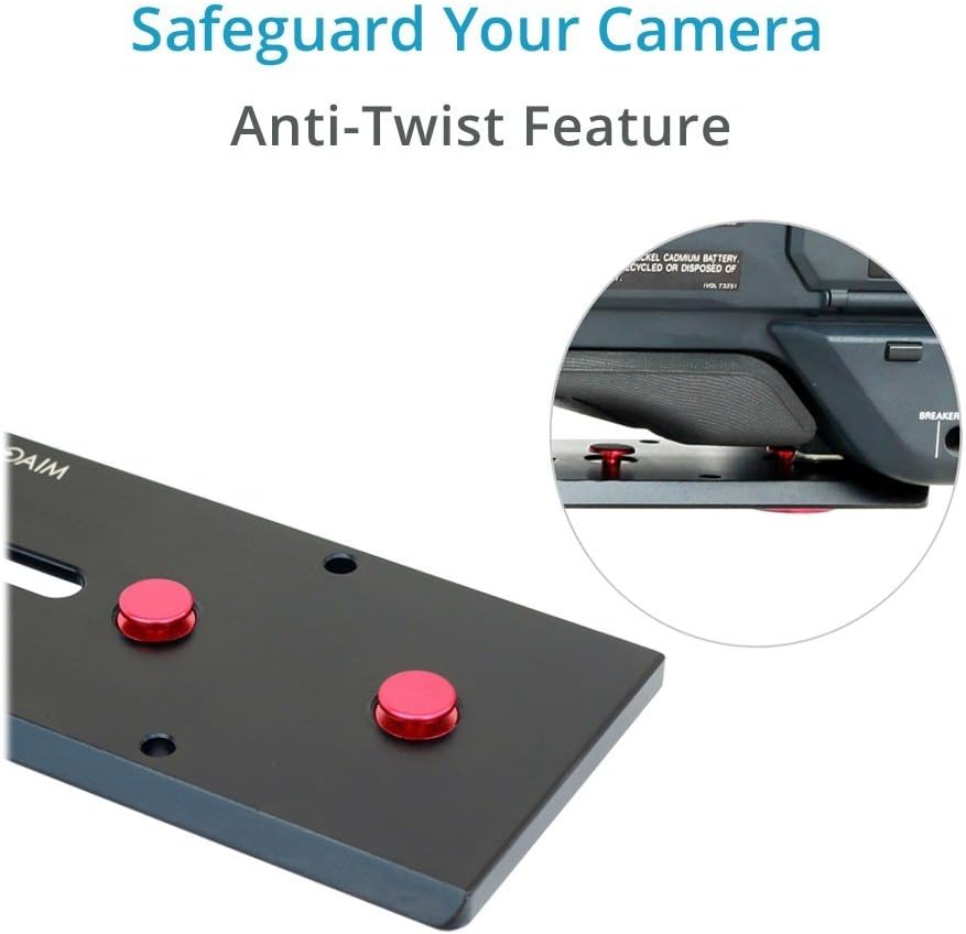 V-Mount Camera Plate with 100mm & 150mm Rods V7777