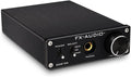 DAC-X6 Mini HiFi 2.0 Digital Audio Decoder DAC Input USB/Coaxial/Optical Output RCA/Headphone Amp 24Bit/96KHz DC12V Black Pack of 2 K166