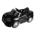12 V Black Kids Ride on Car with RC V9068