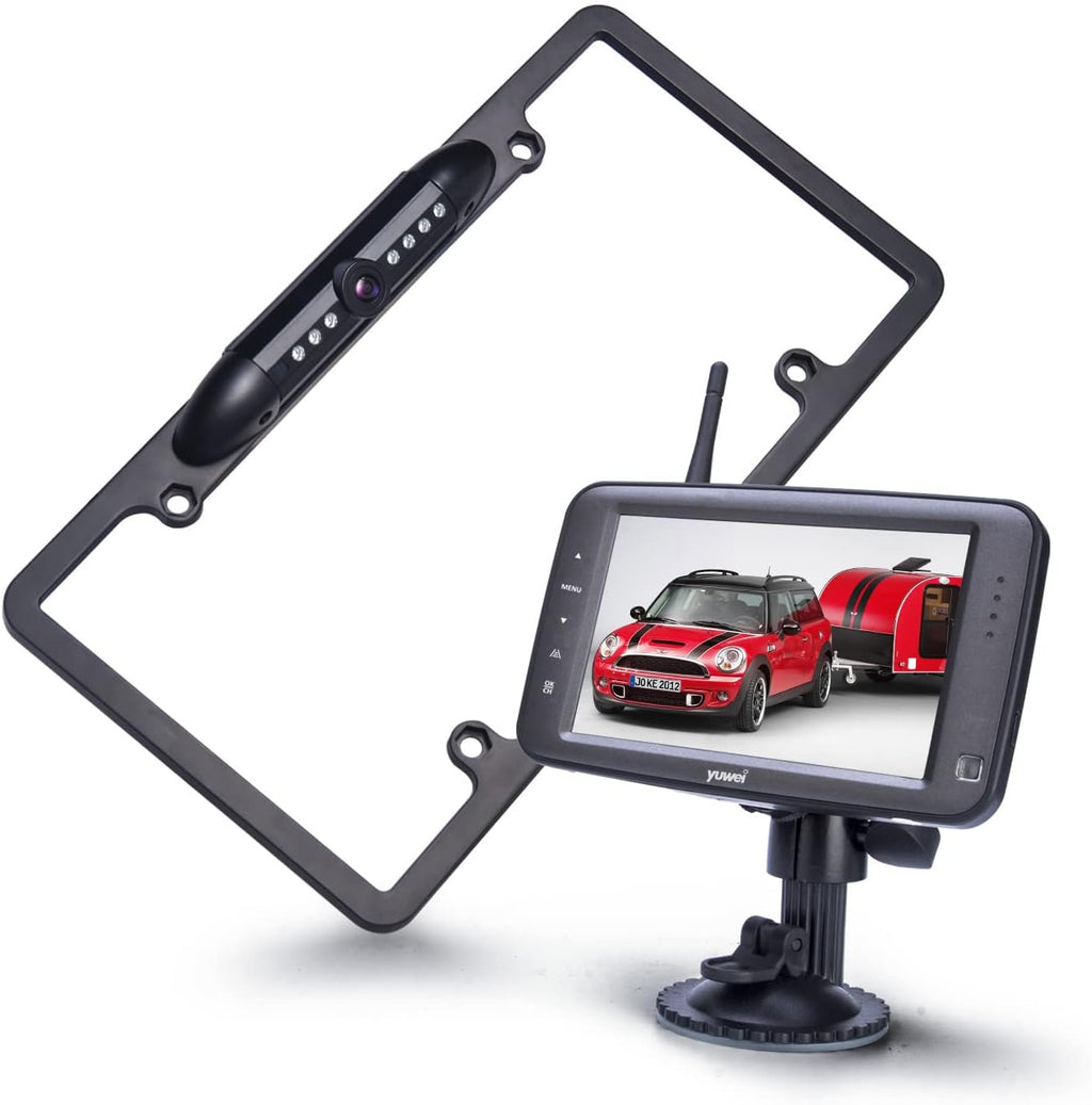 Wireless Backup Camera with 5 inch Split Screen D44507