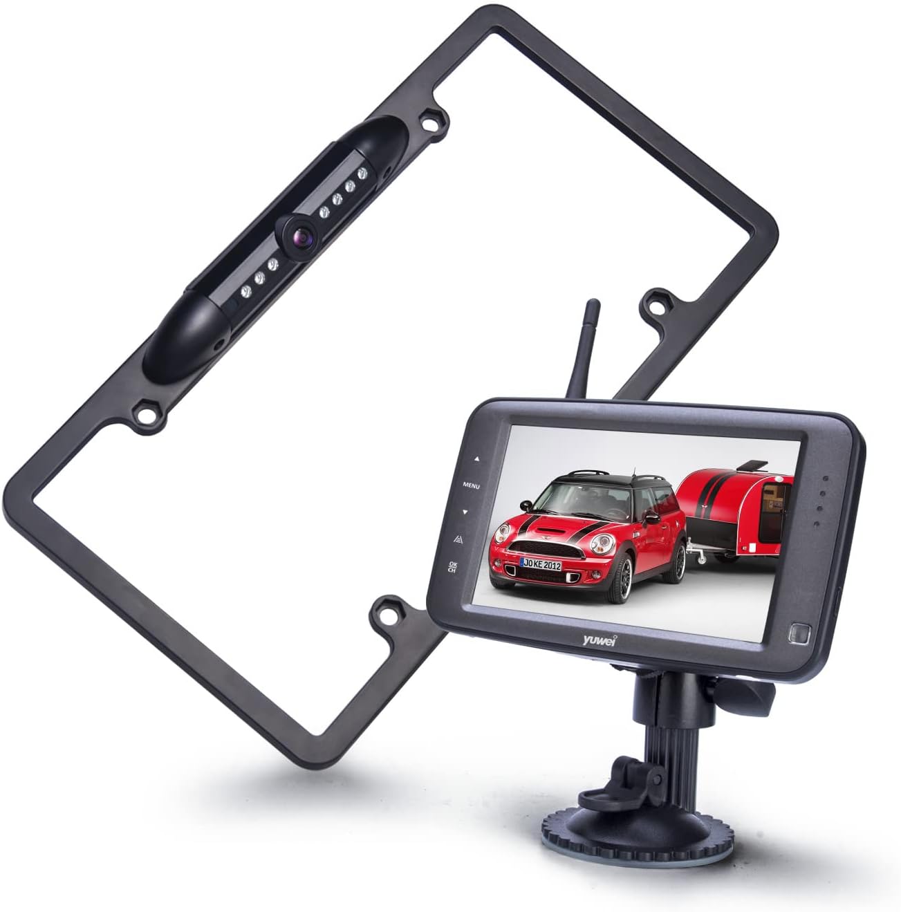 Wireless Backup Camera with 5 inch Split Screen D44507