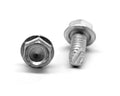 3/8-16 x 2 Coarse Thread Thread Cutting Screw Hex Washer Head Type 23 Low Carbon Steel Zinc Plated T469284