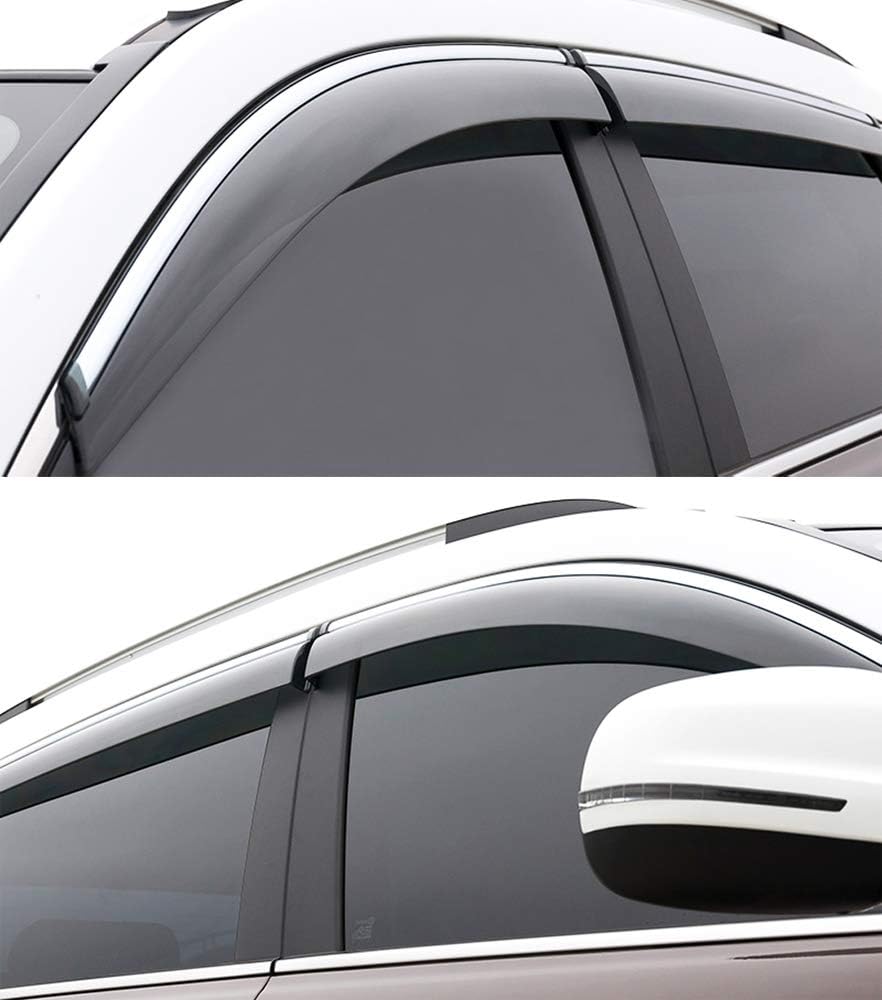 Car Window Visor Vent Shade Deflector Sun/Rain Guards B921260