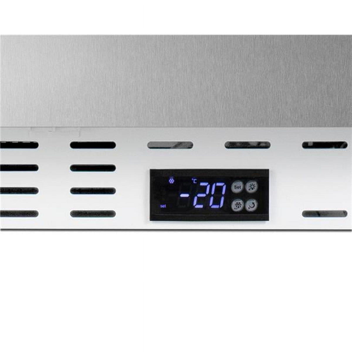 White Cabinet Stainless Steel Door ADA Compliant All-Freezer K9391