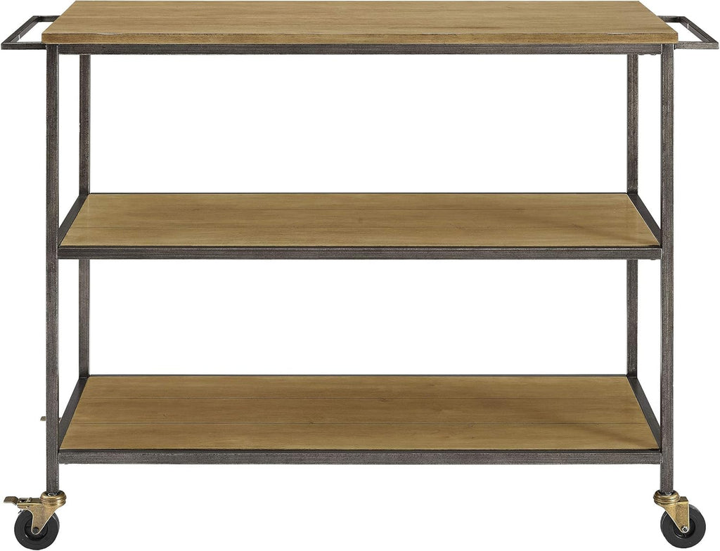 Washed Oak Kitchen Cart C78634