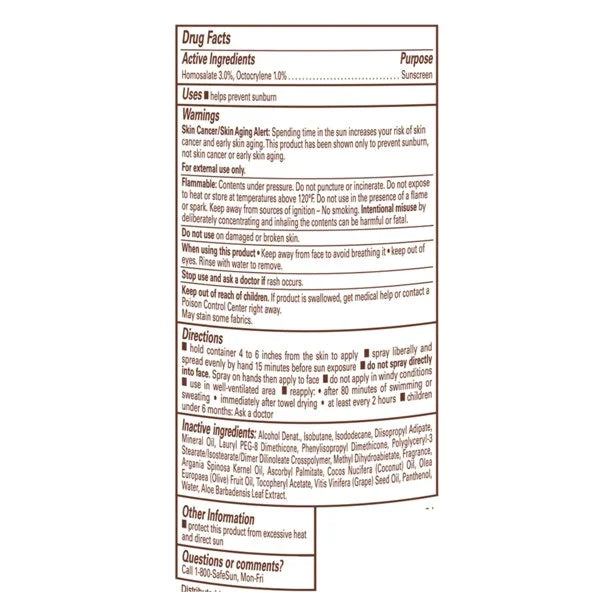 UltraMist Deep Tanning Dry Oil SPF 4 6oz Pack of 2 T4451