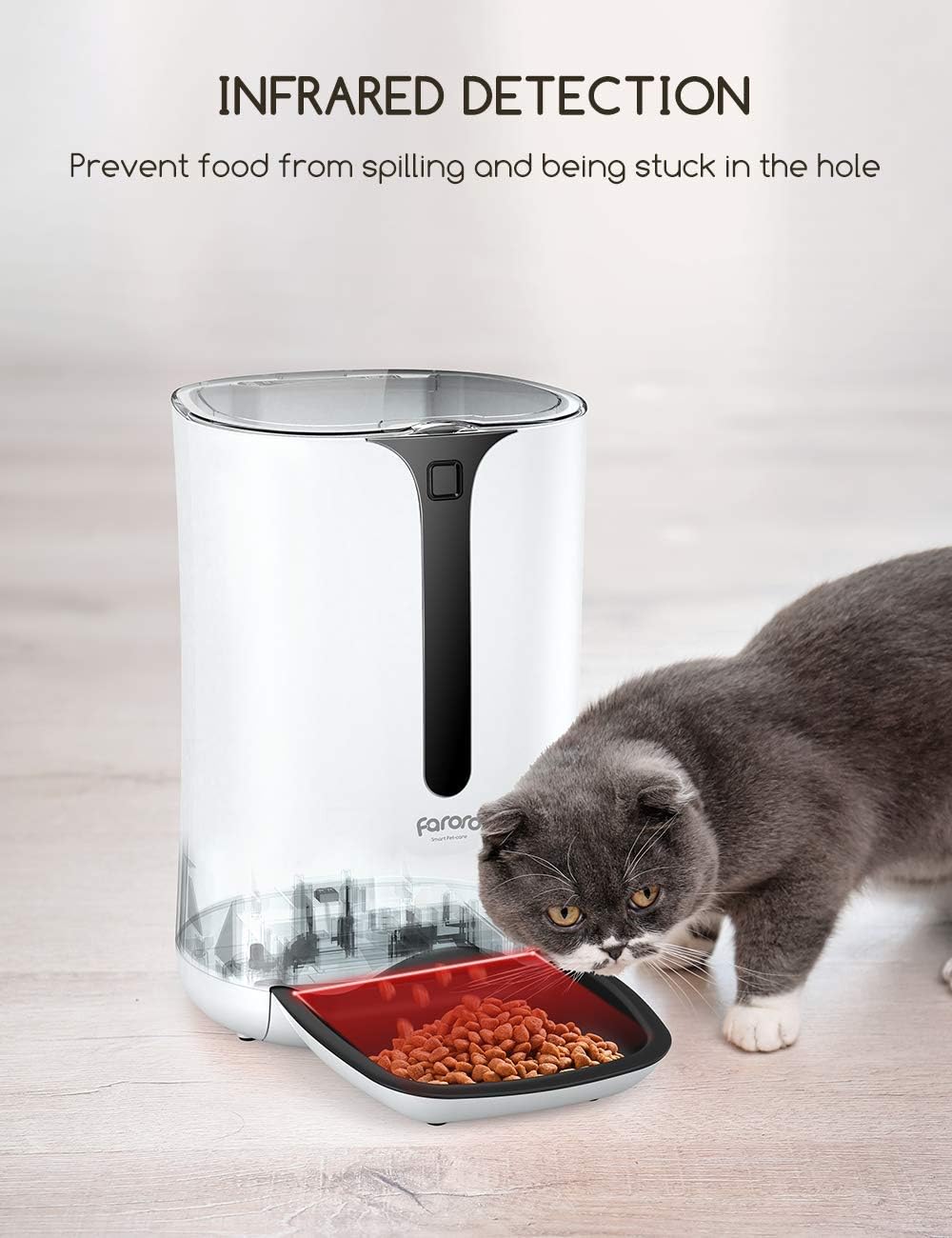 7L Automatic Cat Feeder with Programmable Timer, Pack of 2 I45807