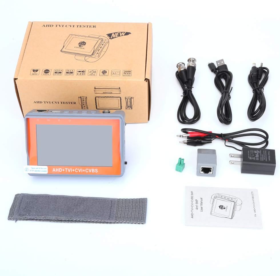 5 Inch 4 in 1 HD 1080P Portable CCTV Tester Monitor V72304