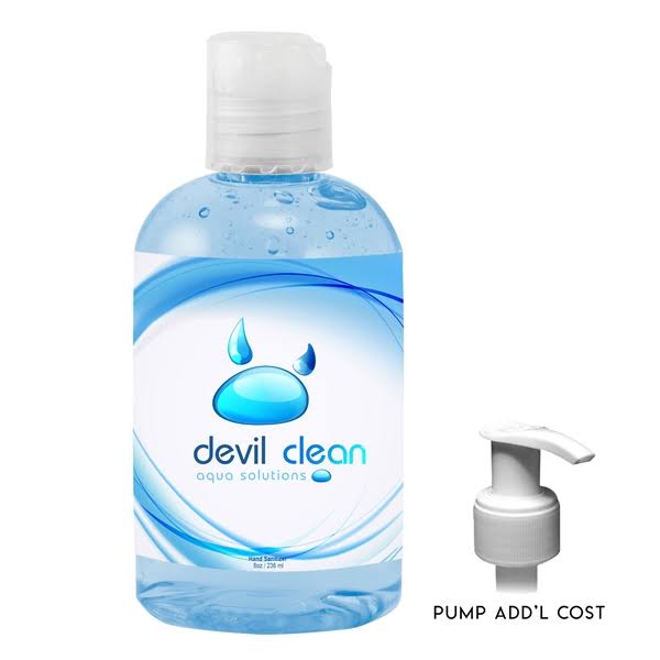 8 oz Antibacterial Hand Sanitizer with Pump T1921