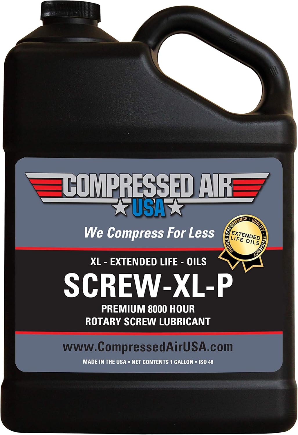 8000 Hour Rotary Screw Air Compressor Lubricating Oil (1 Gallon) W165