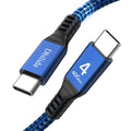 6.6ft Nylon Braided 40Gbps USB C Cable with 100W PD, Pack of 2 L24415
