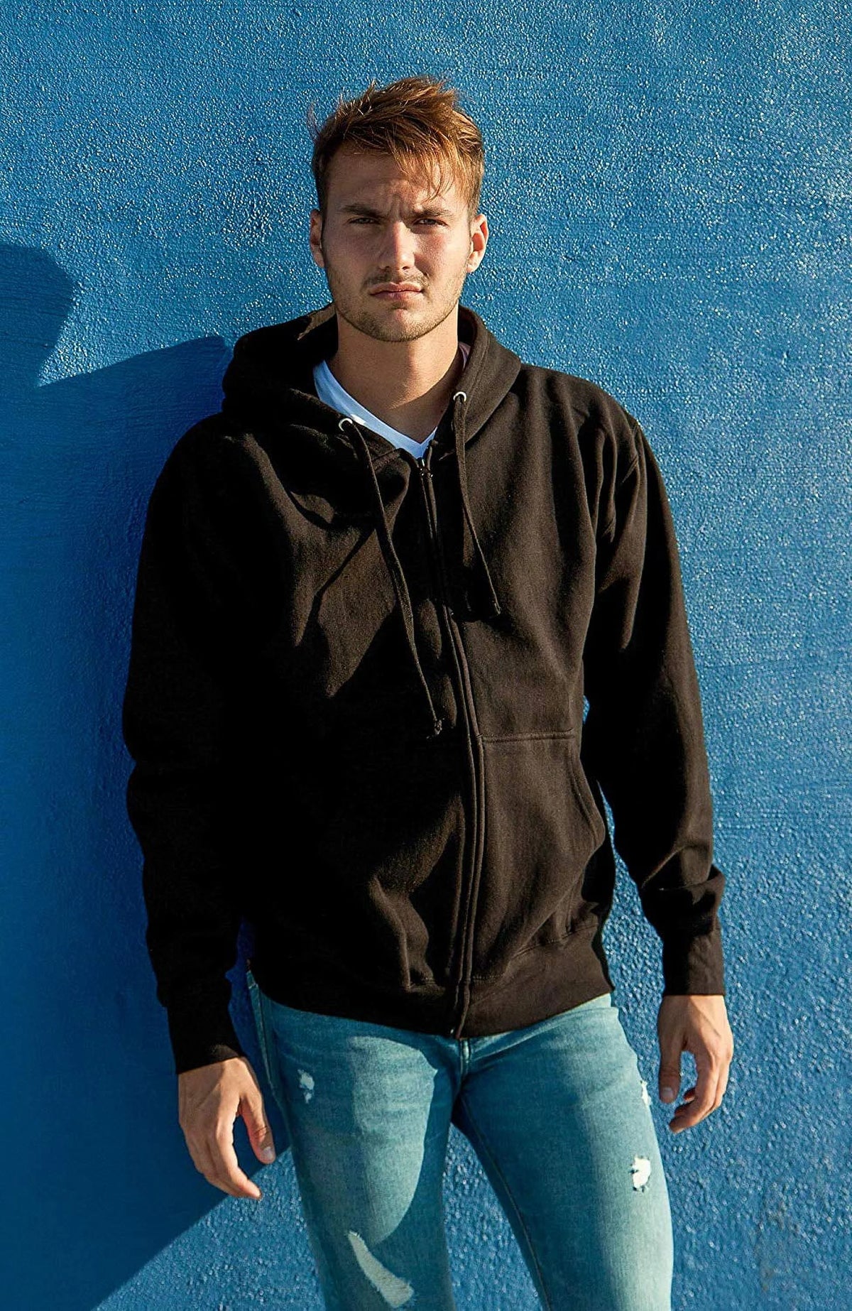 Heavyweight Full Zip Hoodie Fleece Jacket N105749