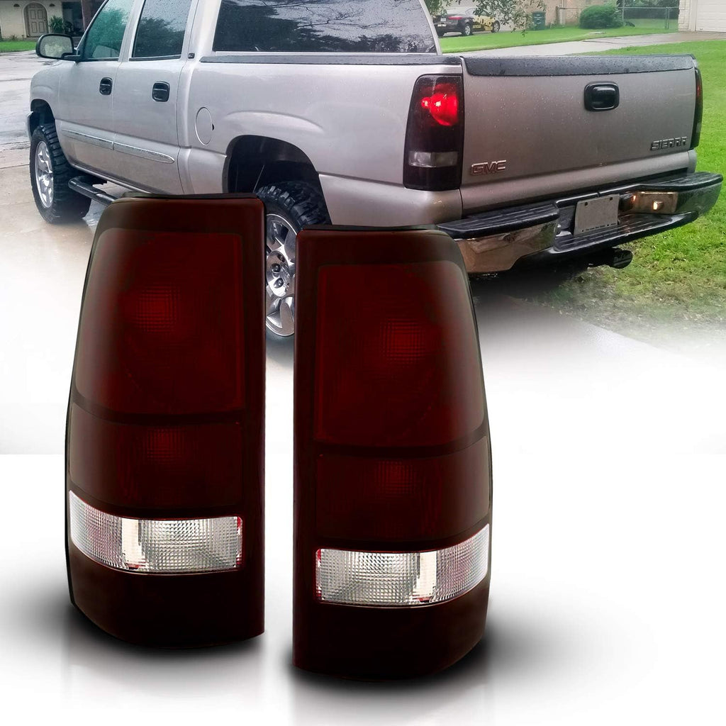 Dark Red Replacement Brake Tail Lights B5699