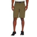 Men's Stretch Cargo Short with Adjustable Belt, Olive Night, 38 Z813383