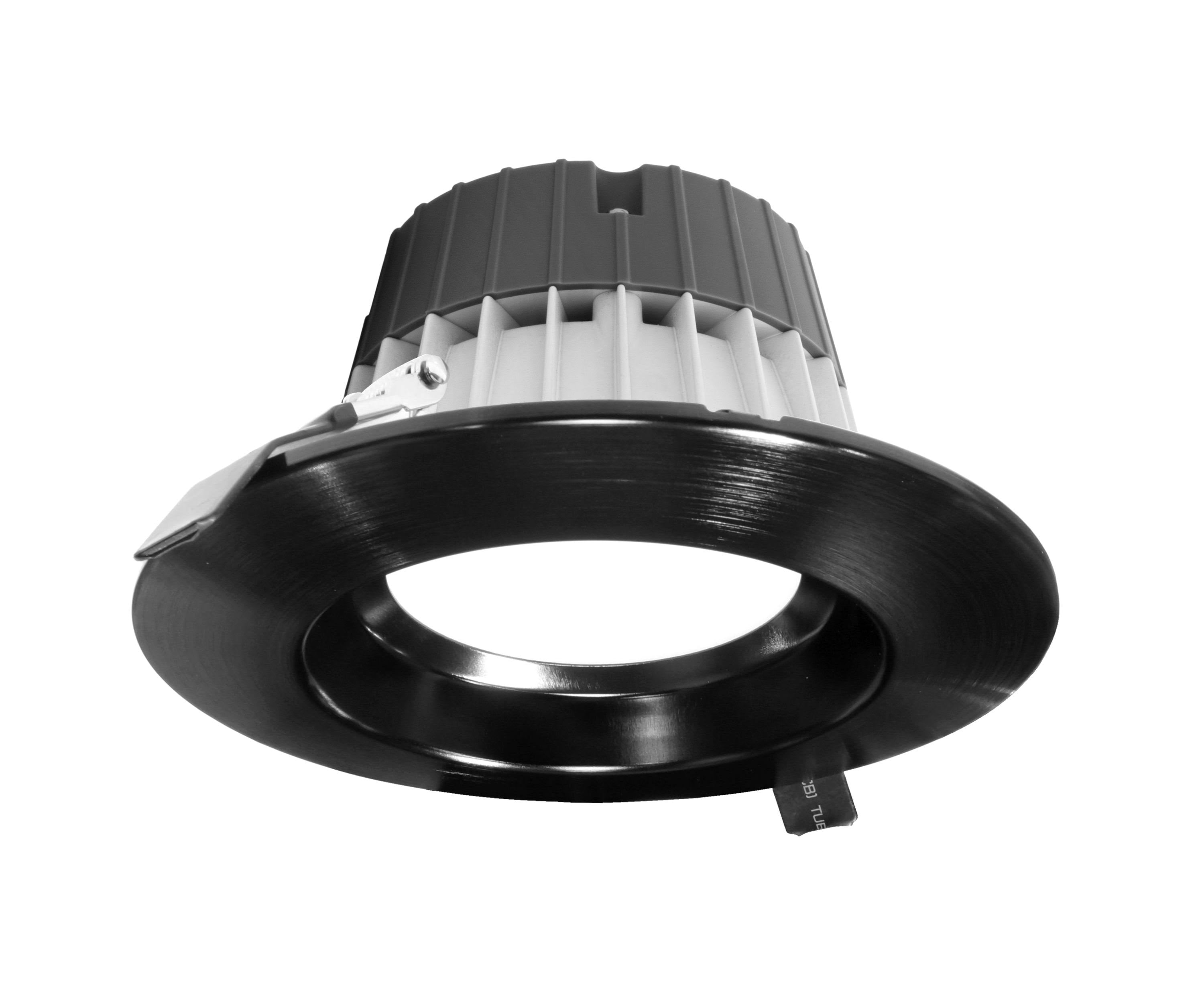 6 in. Black Commercial Canless LED Downlight Kit J22124