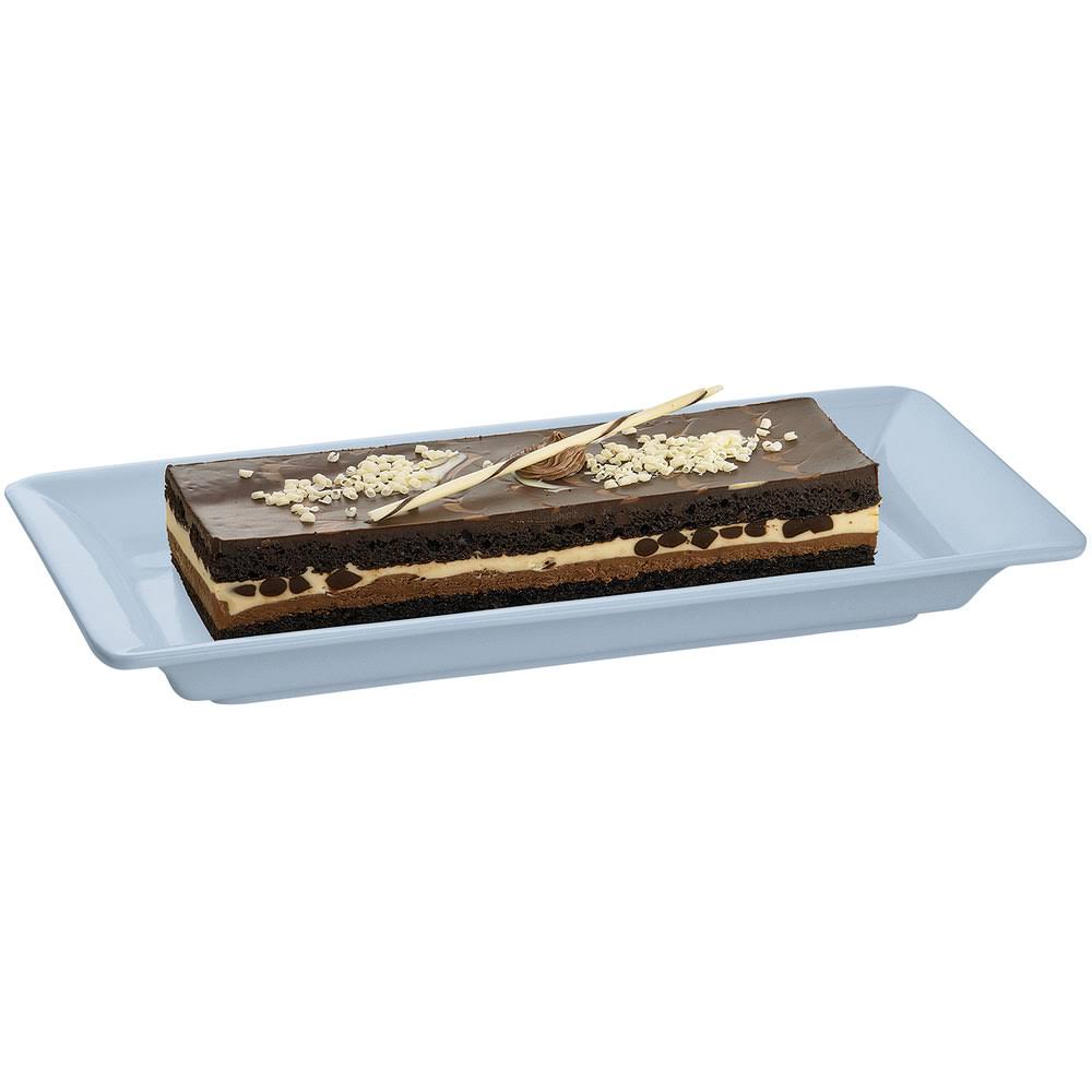 Gray Cast Aluminum Rectangle Platter Q592