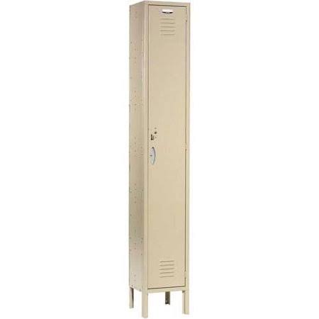 Tan Single Tier 1 Door Locker L915