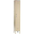 Tan Single Tier 1 Door Locker L915