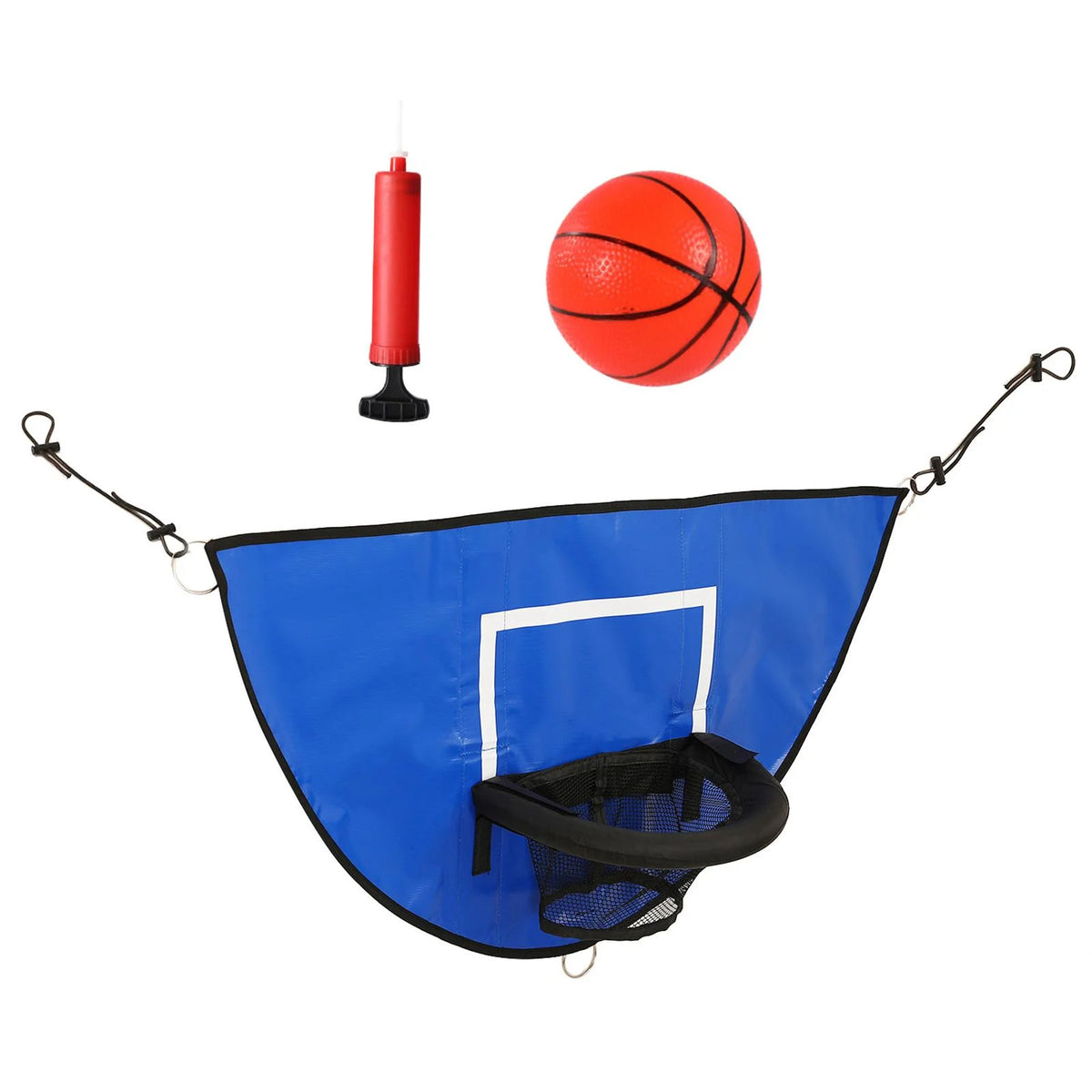 Mini Basketball Hoop with Pump and Mini Basketball for Trampoline Z589219