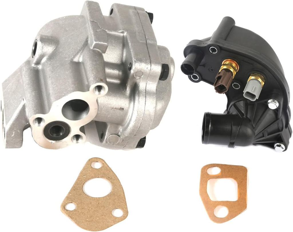 Engine Oil Pump and Thermostat Housing Pack of 2 J669