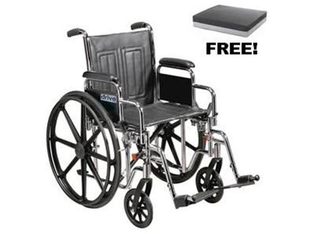 Heavy Duty Extra Wide Wheelchair with Detachable Full Arms K514218