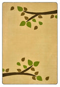 Tan 4'x6' Rectangle Carpets A642