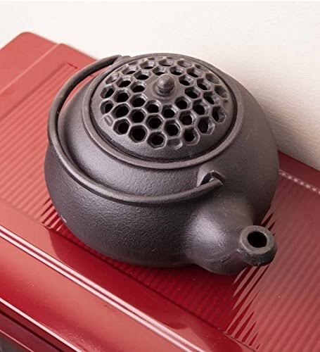 Black Cast Iron Wood Stove Steamer Kettle T7610