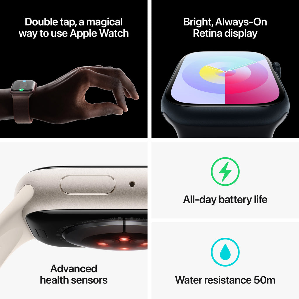 Midnight Aluminum Case 41mm Sport Band Fitness Tracker C76911