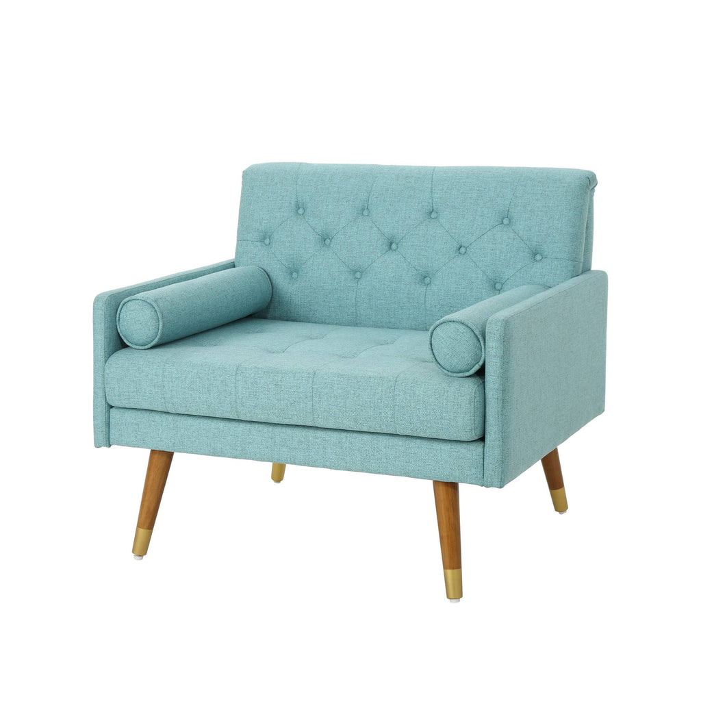 Dark Gray Fabric Club Chair Z517