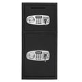 Double Door Digital Keypad Depository Safe with Dual-Lock A573912