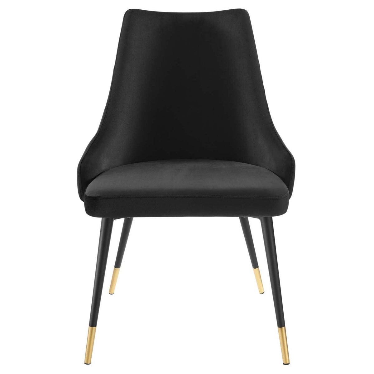 Navy Tufted Velvet Dining Side Chair V42238