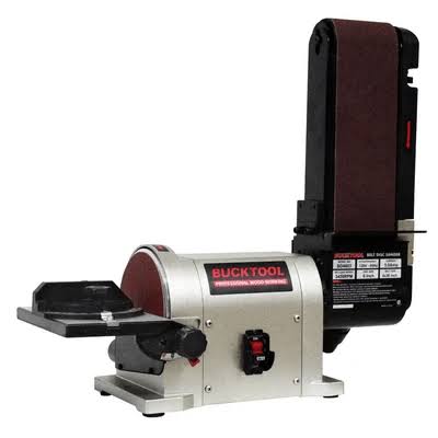 Belt Disc Sander Benchtop with 3/4HP Direct-Drive Motor and Portable Al Base K137726