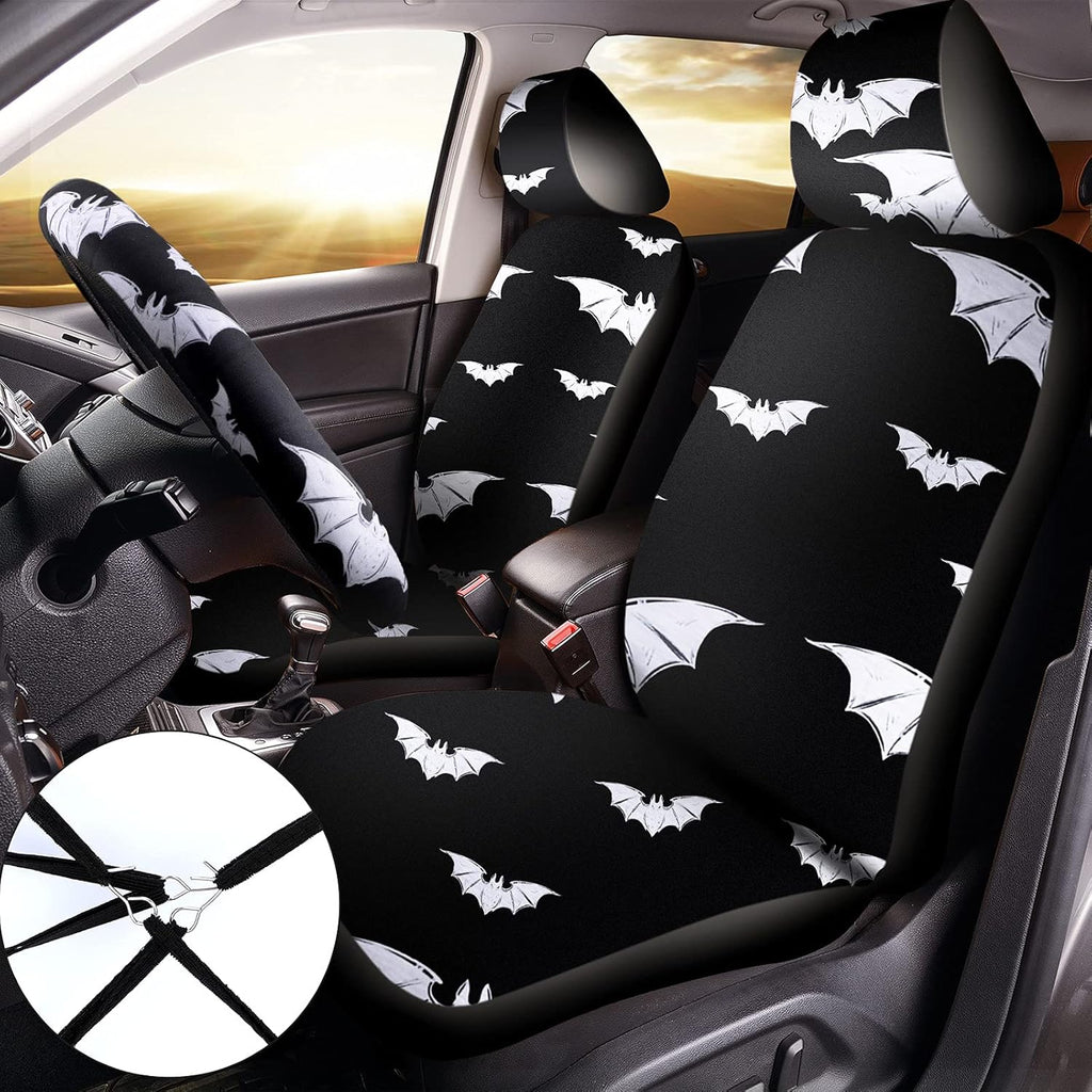 19 Pieces Goth Car Accessories Set K435154