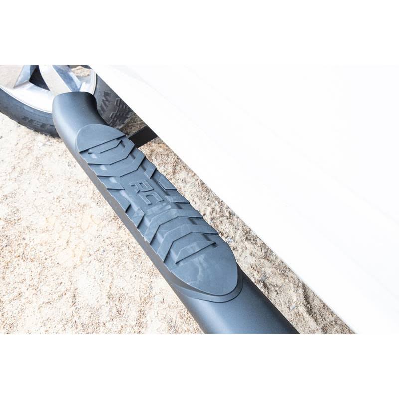 Oval Nerf Step Bars for Ram 1500 Crew Cab M696