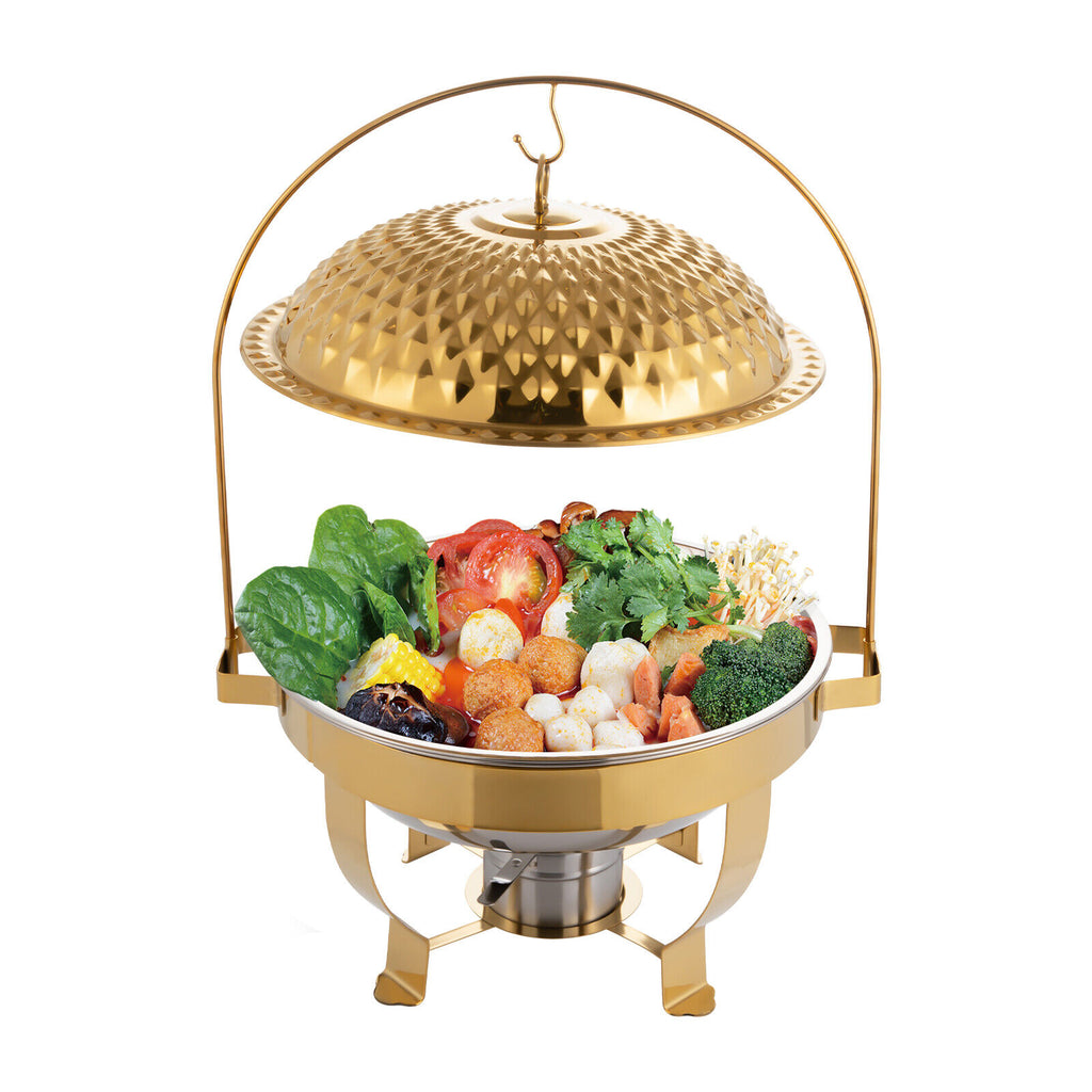6.3QT Countertop Round Stove with Hanging Lid N6746