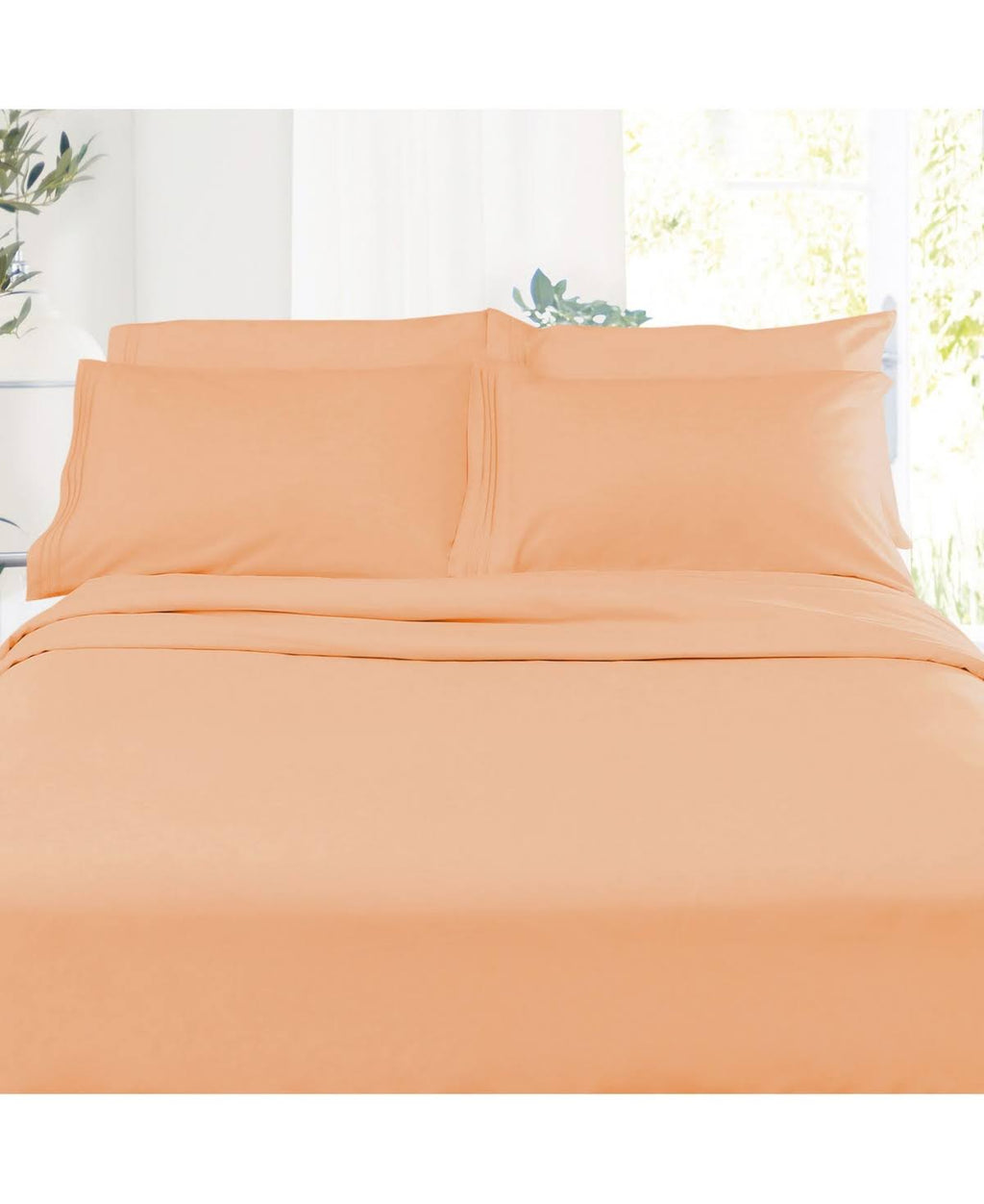 Light Yellow 4 pc. Deep Pocket Sheet Set J957077