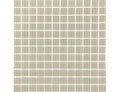 1 x 1 Creme Glass Square Mosaic Wall Tile K58184