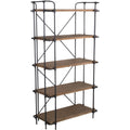 Brown 5-Shelf Bookcase C4664